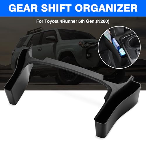 Autorder Gear Shift Organizer for 2010-2024 Toyota 4Runner Accessories Center Console Organizer Gear Shift Organizer Insert Tray - size: 2010-2024 Toyota 4Runner