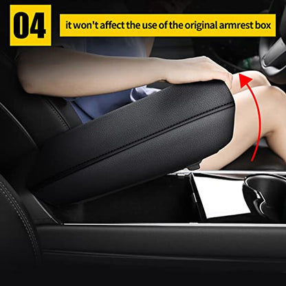 AOMSAZTO Car Armrest Cover Fit for 2008-2012 Nissan Altima,Waterproof Center Console Cover Mat for Nissan Altima - size: 2008-2012 Nissan Altima