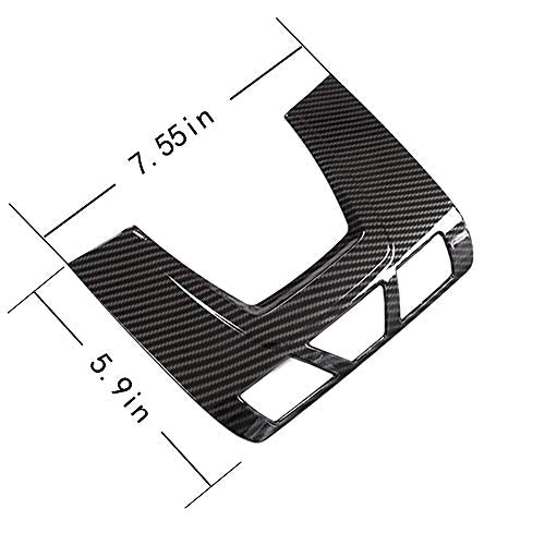 ABS Carbon Fiber Color Car Inner Front Reading Light Lamp Panel Cover Trim Auto Interior Roof Lamp Panel Cover For BMW 1 2 3 4 Series X1 X2 X5 X6 F30 F22 F34 F36 F48 F47 F15 F16 (Panel frame)