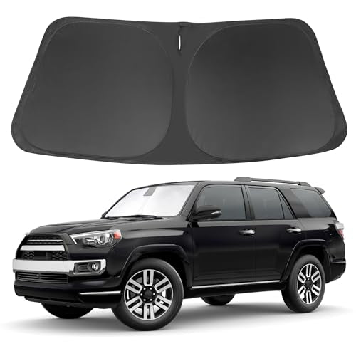 Windshield Sun Shade Fit for Toyota 4Runner 2010-2024 2025 2026 Accessories Foldable Front Window Sunshade Sun Protection Keeps Car Cool - size: Fit Toyota 4Runner 2010-2026