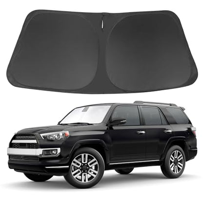 Windshield Sun Shade Fit for Toyota 4Runner 2010-2024 2025 2026 Accessories Foldable Front Window Sunshade Sun Protection Keeps Car Cool - size: Fit Toyota 4Runner 2010-2026