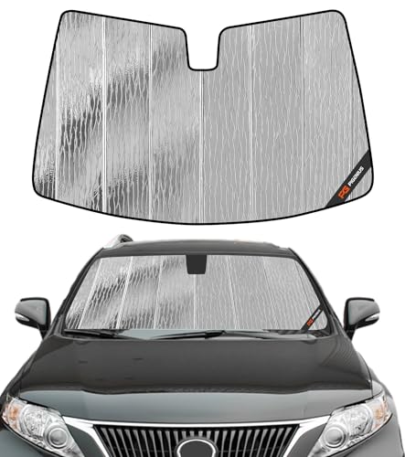 Pigenius Windshield Sun Shade for Lexus RX350/RX450h 2010-2015 Front Window Sunshade - AstraGuard - color: Silver, size: 2010-2015 RX
