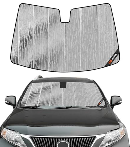 Pigenius Windshield Sun Shade for Lexus RX350/RX450h 2010-2015 Front Window Sunshade - AstraGuard - color: Silver, size: 2010-2015 RX