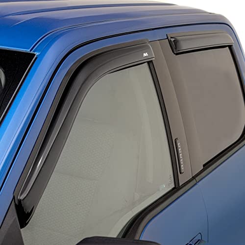 Auto Ventshade [AVS] Outside Mount Rain Guards for 2011 - 2020 Toyota Sienna | Window Vent Visors, 4 pcs. - Smoke | 94365