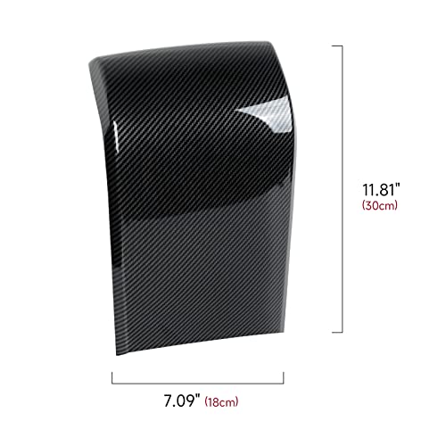 Car Armrest Box Anti Kick Decals for 2022 2023 2024 2025 Honda Civic 11th Gen Accessories ABS Carbon Fiber Interior Stickers - color: Anti Kick Air Vent