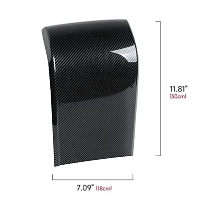 Car Armrest Box Anti Kick Decals for 2022 2023 2024 2025 Honda Civic 11th Gen Accessories ABS Carbon Fiber Interior Stickers - color: Anti Kick Air Vent