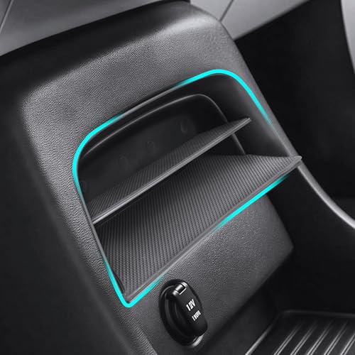 SHAOHAO for 2026 Hyundai Palisade Lower Organizer for 2026 Hyundai Palisade Calligraphy Accessories Under Console Organizer Tray 2026 Pliasade Hybrid Space Expand Storage Box (Only for 7-Seat) - color: 2026 Palisade Calligraphy Lower Tray