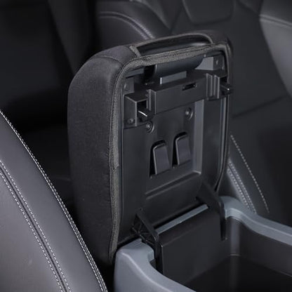 Armrest Box Cover Center Console Pad Compatible with Ineos Grenadier 2020-2024, Comfortable, Breathable, Cloth Center Console Armrest Cushion - color: Cloth
