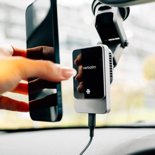 Verbatim Charge 'n’ Drive Magnetic Wireless Car Charger - style: Magnetic Wireless