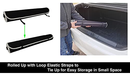 VSHIELD Waterproof Neoprene Car Seat Cover, Sweatproof Non-Slip Seat Protector, Universal Fit for Front Bucket or Rear Bench Seat of Cars, SUVs, Vans, Trucks, Compatible with Airbags and Armrests - color: Black