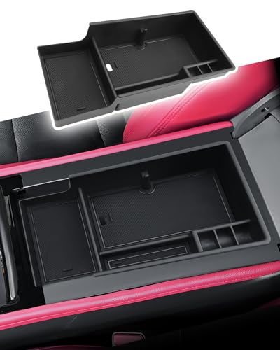 CDEFG for Chevy Blazer EV 2024 2025 2026 Center Console Organizer Tray for Blazer EV LT/RS Accessories Armrest Storage Box Insert Tray for Blazer EV Arm Rest Middle Organizer - color: for Chevy Blazer EV 2024 2025 2026