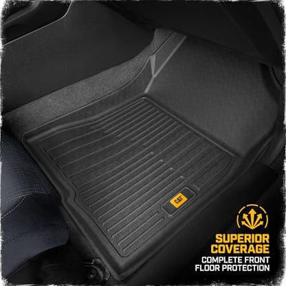 CAT® JustFit™ 3D Custom Fit Floor Mats for Honda Civic 2022-2026 Acura Integra 2023-2026, Heavy Duty Car Floor Liners Protection Laser Measured, Honda Civic Accessories, Acura Integra Accessories - style: Honda Civic (2022-2026) / Acura Integra (2023-2026