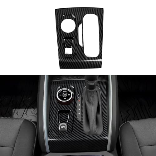 Car Gear Shift Control Panel Sticker ABS Carbon Fiber Decal Interior Trim Cover for Chevrolet Colorado/GMC Canyon 2023 2024 2025 2026 Accessories - color: Gear Shift Control Decal