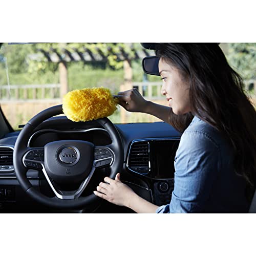 Armor All Car Interior Duster, Scratch-Free Microfiber Car Duster with Handle, , 1 Pack - style: Interior Duster