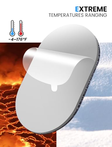 eSamcore [Size：2.83" X 1.77" 2 Pack Single-Sided 3M VHB Adhesive Pad with Loop Strip Replacement Only Compatible with Magsafe Car Mount Detachable【#253】 - size: Standard