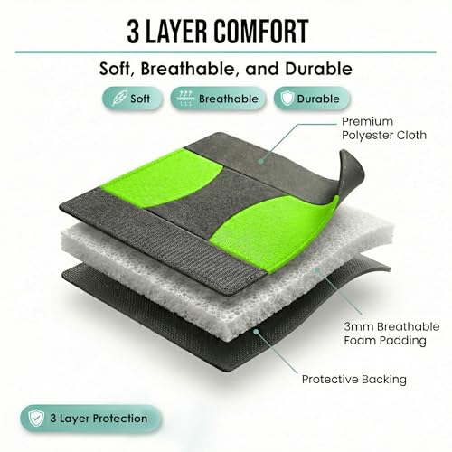 FH Group Car Seat Covers Full Set Cloth - Universal Fit Automotive Seat Covers, Low Back Front Seat Covers, Solid Back Seat Cover, Washable Car Seat Cover for SUV, Sedan and Van Green - color: Green, style: Seat Cover Full Set