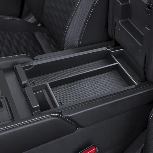 for Pathfinder Center Console Organizer Double-Layer 2022-2025 2026 Nissan Pathfinder(S/SV/SL/Rock Creek/Platinum) Accessories Armrest Box Organizer + Lower Console Organizer Tray Set 2-Pack - size: for 2022-2026 Pathfinder