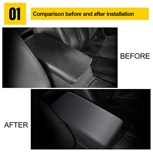 AOMSAZTO Car Armrest Cover Fit for 2008-2012 Nissan Altima,Waterproof Center Console Cover Mat for Nissan Altima - size: 2008-2012 Nissan Altima