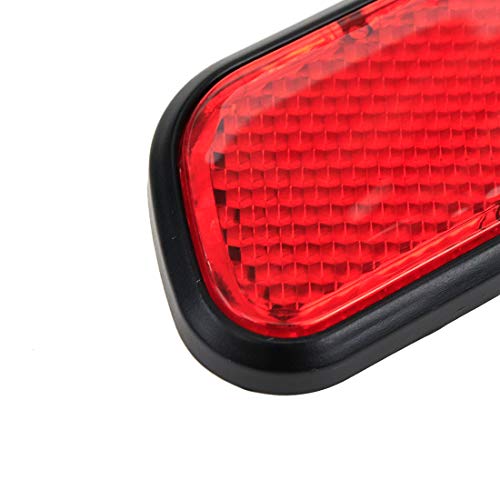 Car Reflective Sticker Stick-On Red Warning Safety Reflector Strips Pack of 2