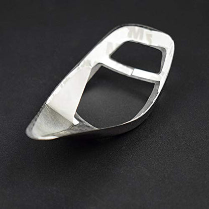 AIRSPEED Carbon Fiber Car Gear Shift Knob Cover Interior Trim for BMW F20 F21 F22 F23 F30 F32 F33 F34 F35 F36 F06 F12 F13 F25 F26 F15 F16 I8 Accessories - style: Style C