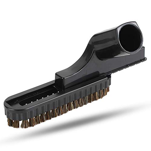 Vacuum Upholstery Brush Tool with Detachable Brush Compatible with 1.25” Vacuum Attachments Compatible with Shop Vac, Bissell, Nutone, Eureka, Beam and other Central Vacuums - color: Upholstery Brush