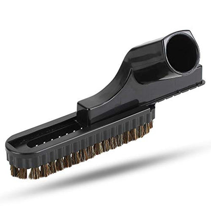 Vacuum Upholstery Brush Tool with Detachable Brush Compatible with 1.25” Vacuum Attachments Compatible with Shop Vac, Bissell, Nutone, Eureka, Beam and other Central Vacuums - color: Upholstery Brush