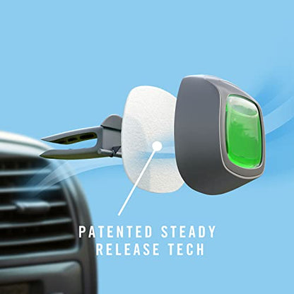 Febreze Car Vent Clip Air Freshener, Odor Eliminator for Up to 30 Days Freshness, 2 Clips (Old Spice) - size: 0.14 Fl Oz (Pack of 1)