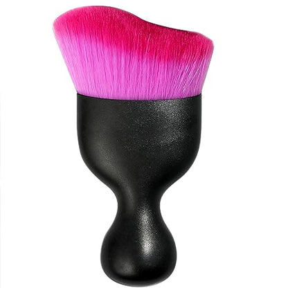 AOCISKA Car Interior Detailing Brush,Soft Bristle Cleaning Brush Car Detailing Brush Dusting Brush,Car Interior Cleaning Tool,Auto Detail Brush Car Dash Duster Brush (Black&Double Purple) - color: Black&double Purple