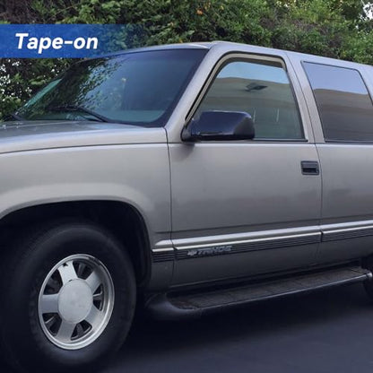 Window Visors Rain Guards for 1988-1999 Chevy/GMC C/K 1500/2500/3500 Standard Cab, Out-Channel Window Vent Wind Deflectors Visors Shades for 1995-1999 Tahoe, 1992-1994 Blazer Regular Cab, 2pcs - size: 1995-1999 Tahoe/Yukon Standard