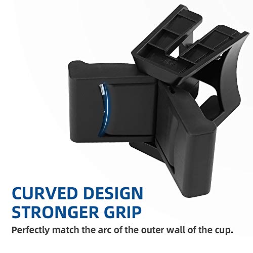 JoyTutus Cup Holder Compatible with Toyota Highlander 2014-2020, Fits Most Cup Sizes, Center Console Drink Holder Insert Divider - size: Regular