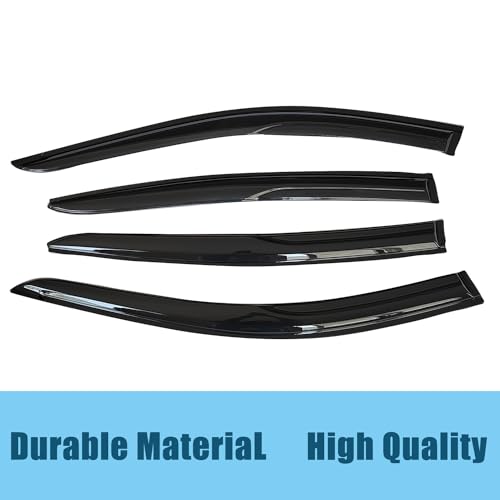 Outside Window Visors Rain Guards for Nissan Altima 2019-2024 Window Wind Deflectors Vent Visor Sun Shades 4pc Dark Smoke - size: For Altima 19-24