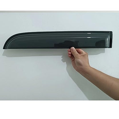 Window Visors Rain Guards Side Wind Deflectors for 2015-2025 Ford F150 Extended Cab/Super Cab 2017-2025 F250/350 SuperDuty Super Cab, Window Vent Sun Shade Smoke 94974 4-Pieces Set - size: 2015-2024 F-150 Extended Cab/Super Cab