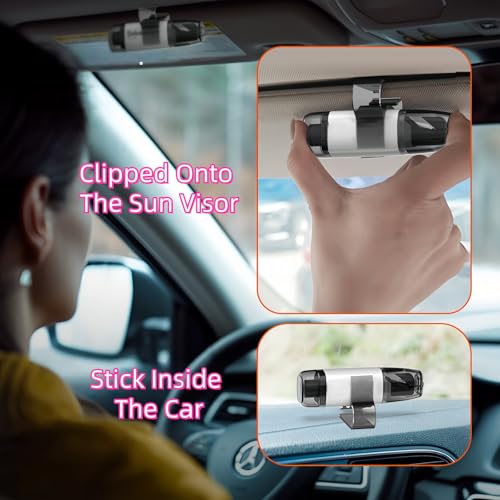 Window Breaker and Seatbelt Cutter with Keychain,2 in 1 Portable Car Safety Hammer Glass Breaker Emergency Escape Tool Underwater (3, redwhiteblack) - color: redwhiteblack