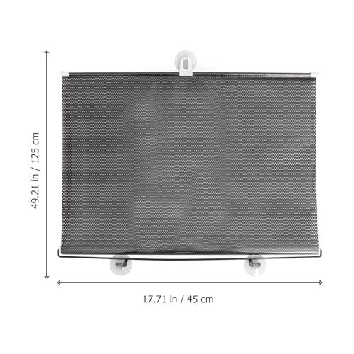 PATKAW (1 Pcs) Window Blinds, Blackout Shades No Drill, Suction Cup Temporary Roller Blind, Light Blocking Window Cover for Bedroom, Office, Nursery, Home Privacy, Travel, Rv and Car - size: Size 3