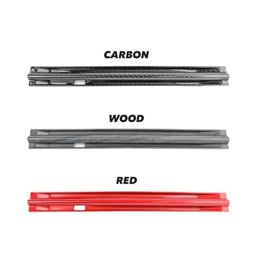 Air Vent Cover Trim, Car Dash Cover Trim, Center Console Dashboard Cover, Compatible with Kia K4 2025 Accessories (Carbon Fiber Pattern) - color: Carbon Fiber Pattern