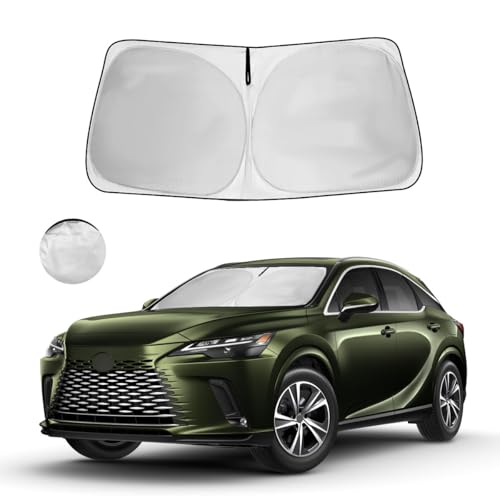 Windshield Sun Shade for Lexus RX 2023-2026 RX 350 RX 350 F Sport Accessories Window Sunshade Fit Lexus Sunshade Windshield Cover 4 Layers Front Window Shade Sun Visor Blocks UV Keep Car Cooler - size: K1. for Lexus Rx 2023-2026