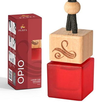 Inspired by YSB Opi.um Car Air Freshener for Women | Long Lasting Luxury Diffuser | Car Scent Perfume | Vent Clip Auto Air Freshener | Odour Eliminator Technology | Diffuser Scents 8ml