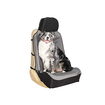 PetSafe Happy Ride Waterproof Bucket Seat Cover for Dogs and Pets - Fits Cars, Trucks and SUVs - Waterproof Area Protection - Grey - color: Grey, style: Bucket