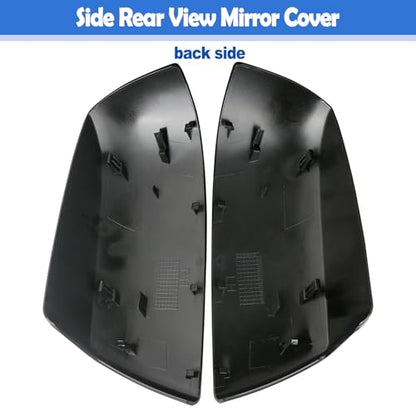 Osompar Gray Outer Rear View Mirror Cover Cap Front Driver Passeger Side for Toyota Tundra 2007-2021 Toyota Sequoia - color: Gray