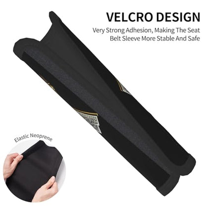 Master Mason Masonic 2 PCS Car Seat Belt Pad Cover for Adults, Suitable for Car Seat Belt Backpack Shoulder Bag - color: Master Mason Masonic