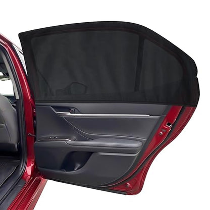 EcoNour Custom Fit Car Window Screens for Toyota Camry 2018–2024 | Rear Side Mesh Sun Shade Cover for Baby Privacy & Blackout Camping Protection | Breathable Car Window Accessories - size: Fit for Toyota Camry 2018–2024