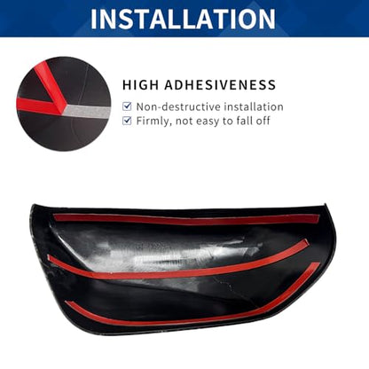 Side Mirror Cover Compatible with Toyota (Camry 2018-2025, OEM Style-Forged Carbon Fiber Pattern) - size: OEM Style-Forged Carbon Fiber Pattern