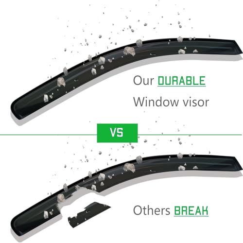 Window Visors Rain Guards for Honda CRV 2017-2022 Side Car Window Deflectors Vent Visor Sun Shade SUV Accessories 4PC Smoke Tinted - size: For Crv 2017-2022
