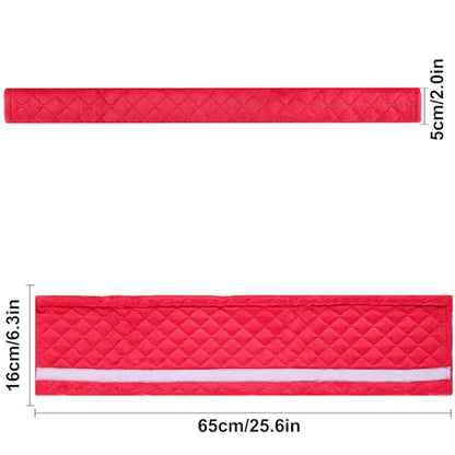 Amooca Soft Automotive Seat Belt Cover Seatbelt Shoulder Pad Neck Protector Cushions Universal Fit SUV Trucks Backpack Red Extra Long 25.6in - color: Red, size: 25.6in-1pc