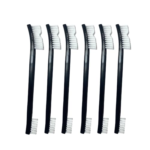 6-Pack Ultimate Detailing Brush Set: Heavy-Duty Nylon & Wire Brushes for Cars, Kitchens & Tight Spaces – Ergonomic Grip, Non-Scratch Bristles - size: 6 Pcs