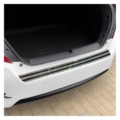 YoRise Bling Car Door Edge Guards, Anti-Scratch Rear Bumper Protector Sticker, Non-Slip Car Door Sill Protector Strip, Bling Rhinestone Adhesive Strip for Most Cars, SUVs (Colorful) - color: Colorful