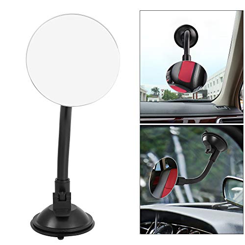 Blind Spot Adjustable Car Mirror Rotate Suction Cup Black Arm Rearview Mirror for All Universal Vehicles