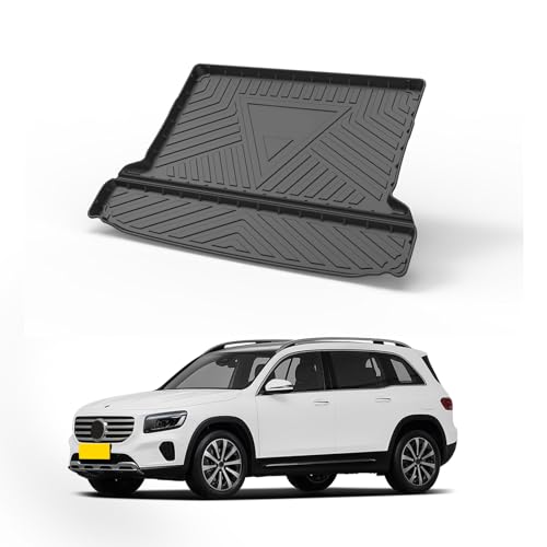 Custom Fit for Cargo Liner 2020-2025 Mercedes Benz GLB 200 250 5/7 Passenger (5 Passenger Only fits in Upper Position) - TPE All Weather Duty Waterproof Rear Cargo Tray Trunk Floor Mat - color: 2020-2025 Mercedes Benz GLB