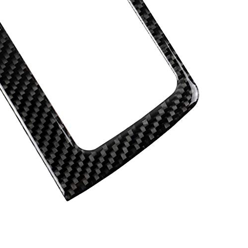 NVCNX Car Rear Air Vent Outlet Frame Cover Decal Compatible with Lexus IS250 2014 2015 / IS200t 2016 2017 / IS300 2016-2020 / IS350 2014-2020 Carbon Fiber Interior Trim Accessories Black - color: Air Vent - Rear