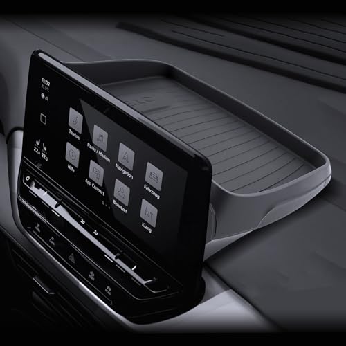 for Audi Q5 Dashboard Console Organizer 2021-2025 Audi Q5/Q5L/A5/S5 & 2020-2025 Audi A4L/A4/S4 Accessories Behind Screen Organizer Storage Box Console Dash Tray - size: for Audi A4 A4L S4